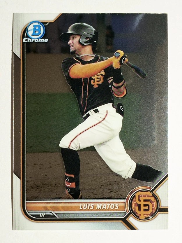 2022 Bowman Chrome Prospects #BCP55 Luis Matos
