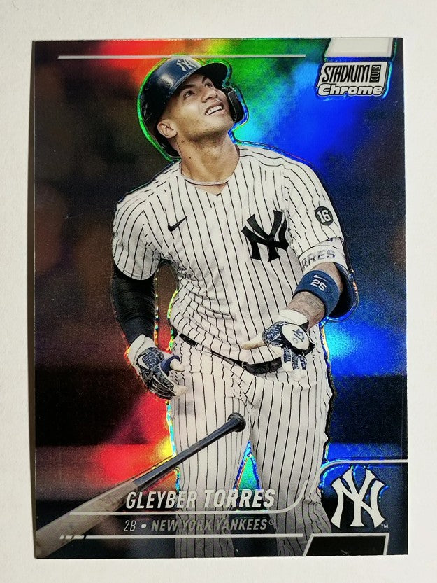 2022 Stadium Club Chrome Refractors #239 Gleyber Torres