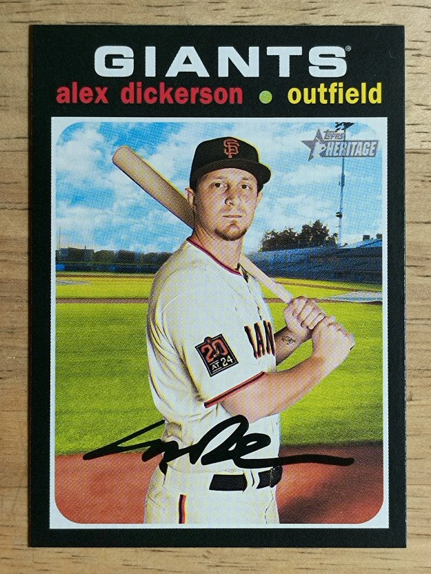 2020 Topps Heritage #364 Alex Dickerson
