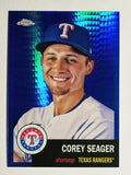2022 Topps Chrome Platinum Anniversary Blue Prism Refractors #310 Corey Seager