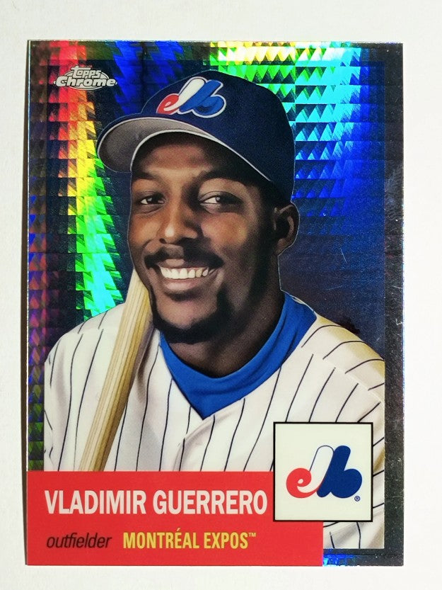 2022 Topps Chrome Platinum Anniversary Prism Refractors #47 Vladimir Guerrero