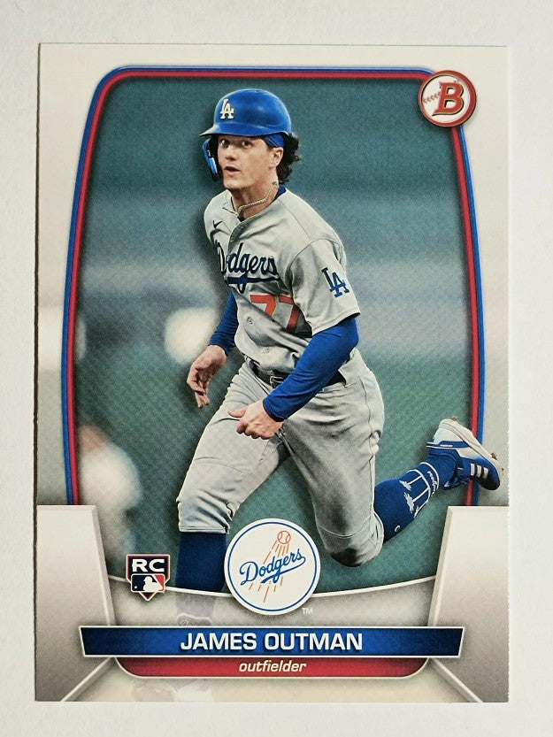 2023 Bowman #13 James Outman RC