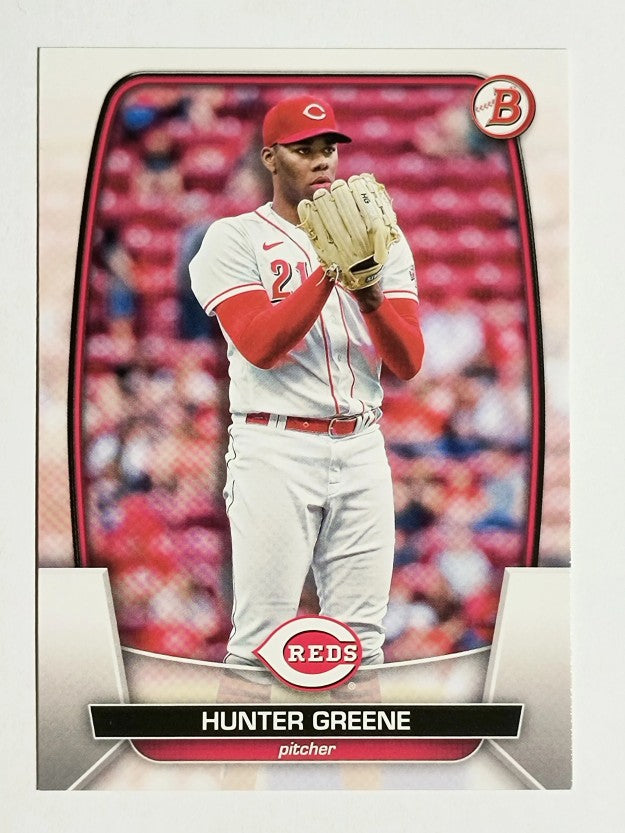 2023 Bowman #35 Hunter Greene