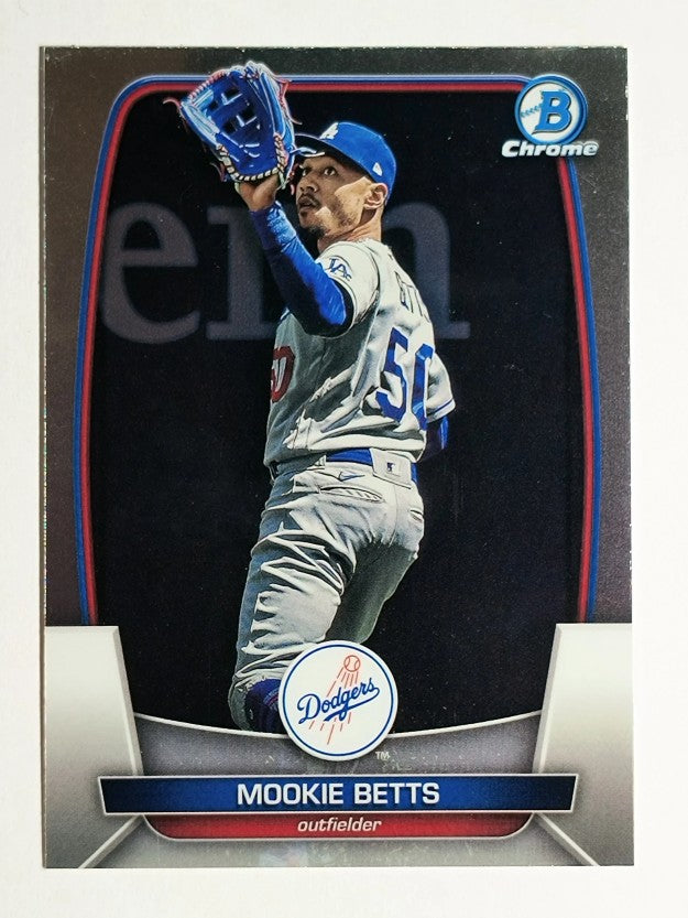 2023 Bowman Chrome #2 Mookie Betts