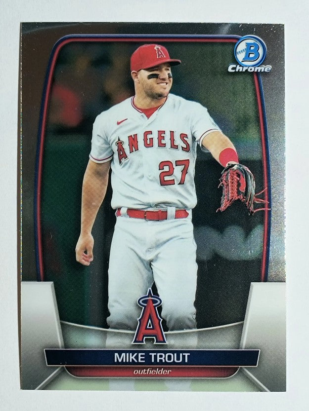 2023 Bowman Chrome #89 Mike Trout
