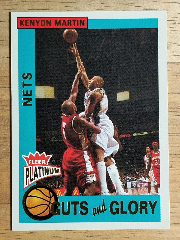 2002-03 Fleer Platinum Guts and Glory #5GG Kenyon Martin