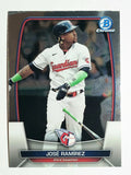 2023 Bowman Chrome #100 Jose Ramirez