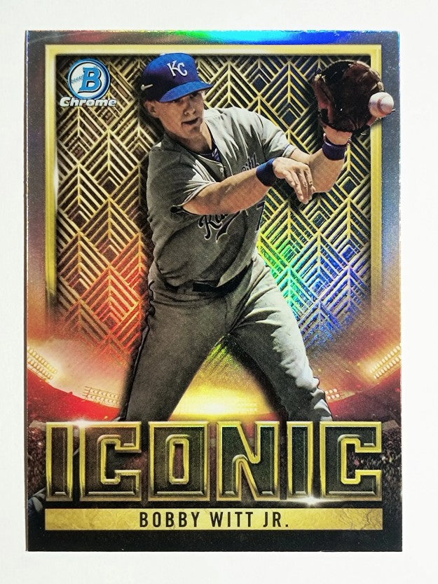 2023 Bowman Chrome Bowman Iconic #BI6 Bobby Witt Jr.