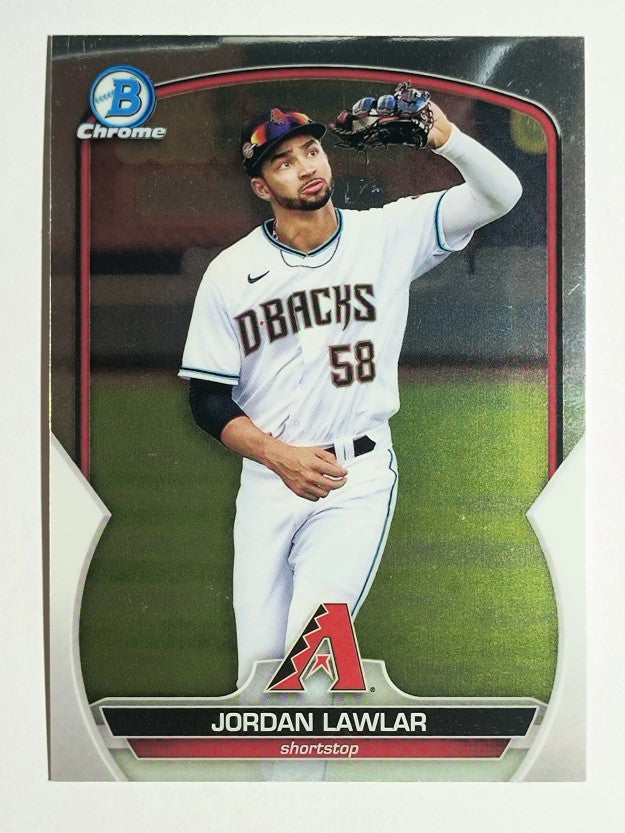 2023 Bowman Chrome Prospects #BCP92 Jordan Lawlar