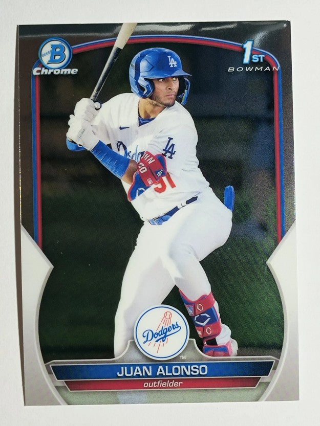 2023 Bowman Chrome Prospects #BCP137 Juan Alonso