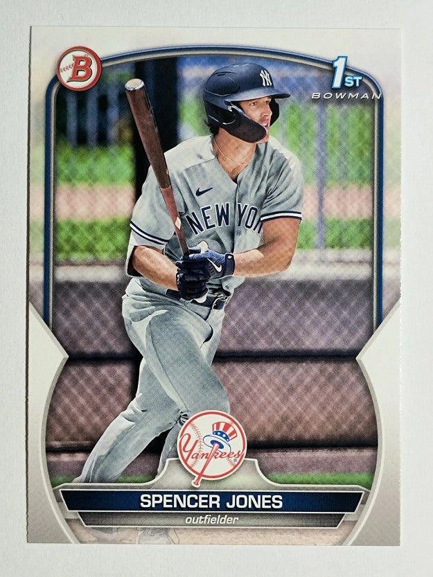 2023 Bowman Prospects #BP139 Spencer Jones