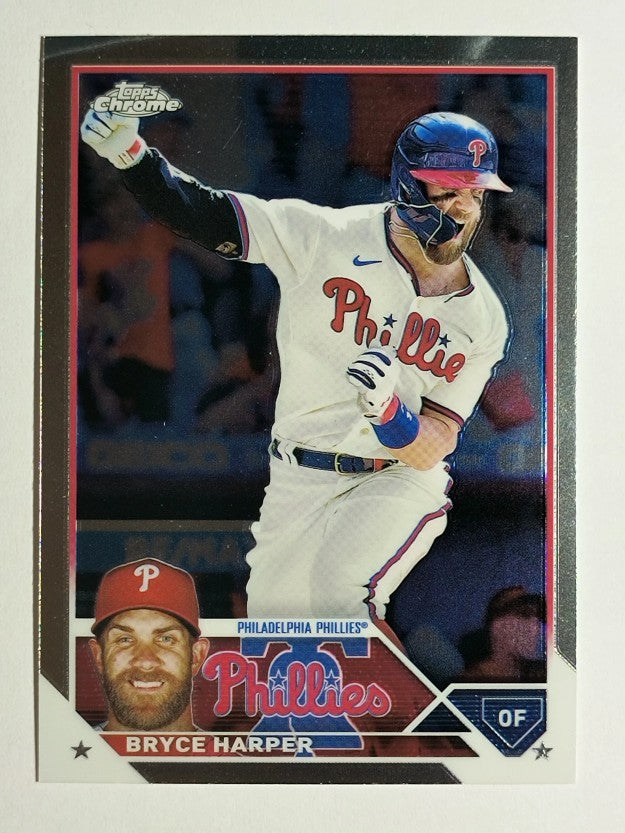 2023 Topps Chrome #3 Bryce Harper