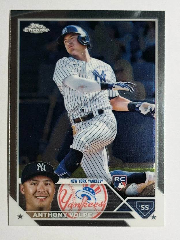 2023 Topps Chrome #4 Anthony Volpe RC