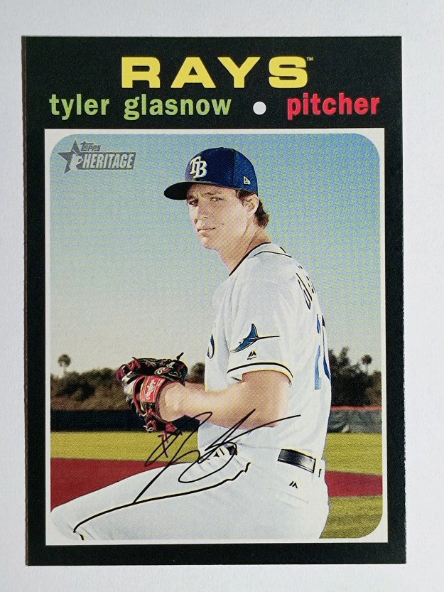 2020 Topps Heritage #365 Tyler Glasnow