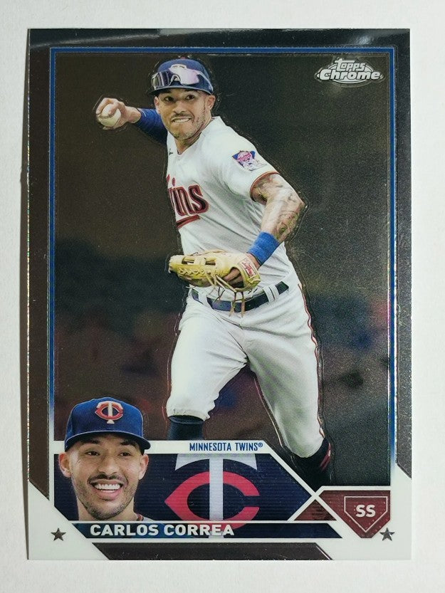 2023 Topps Chrome #140 Carlos Correa