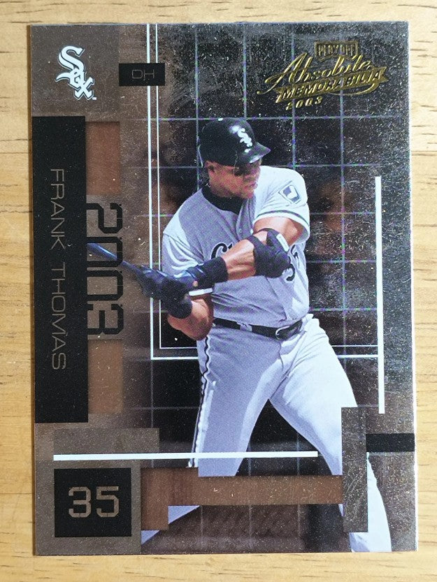 2003 Absolute Memorabilia #93 Frank Thomas
