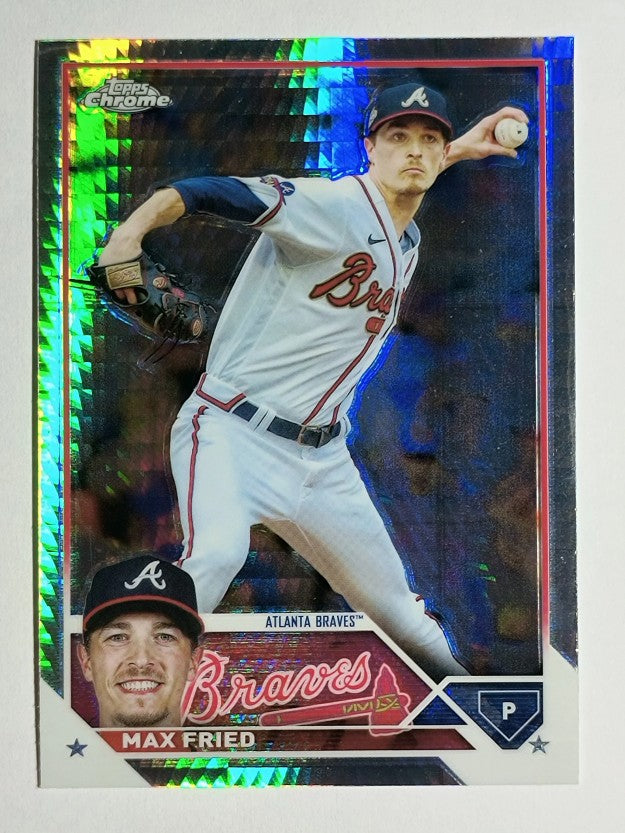 2023 Topps Chrome Prism Refractors #65 Max Fried