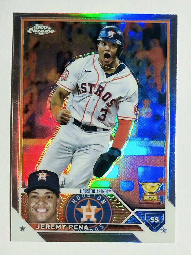 2023 Topps Chrome Refractors #113 Jeremy Pena