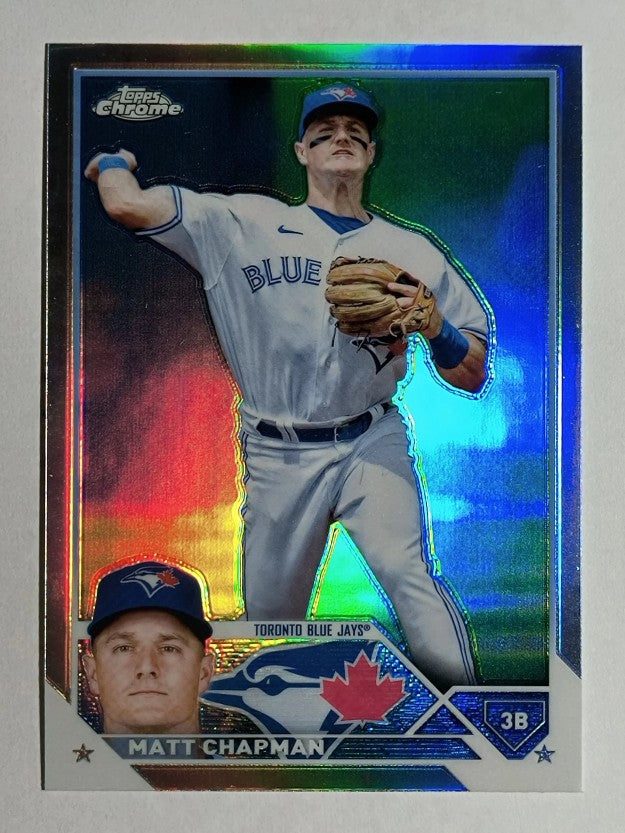 2023 Topps Chrome Refractors #158 Matt Chapman