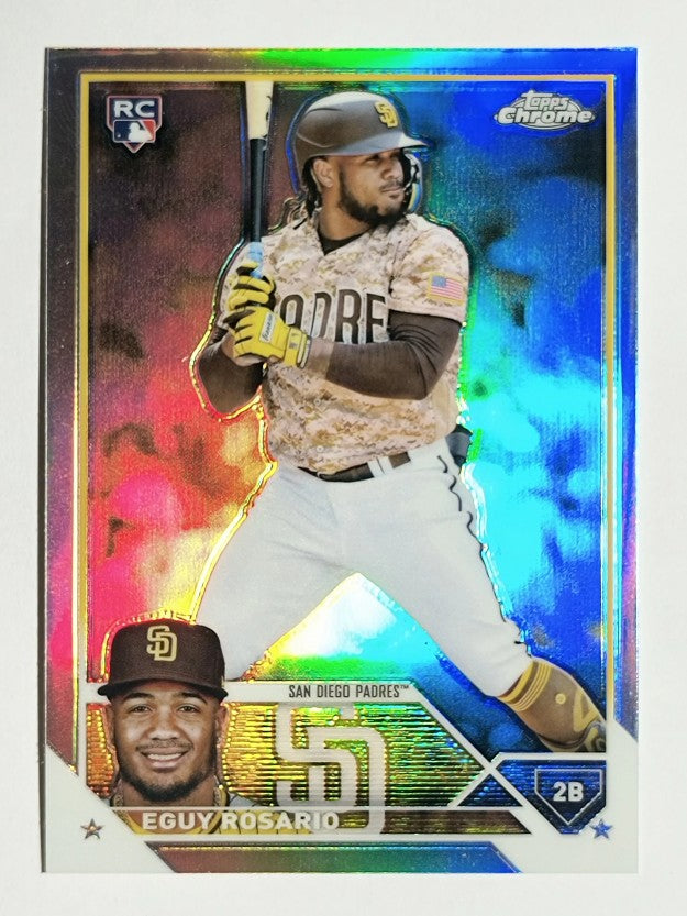 2023 Topps Chrome Refractors #184 Eguy Rosario
