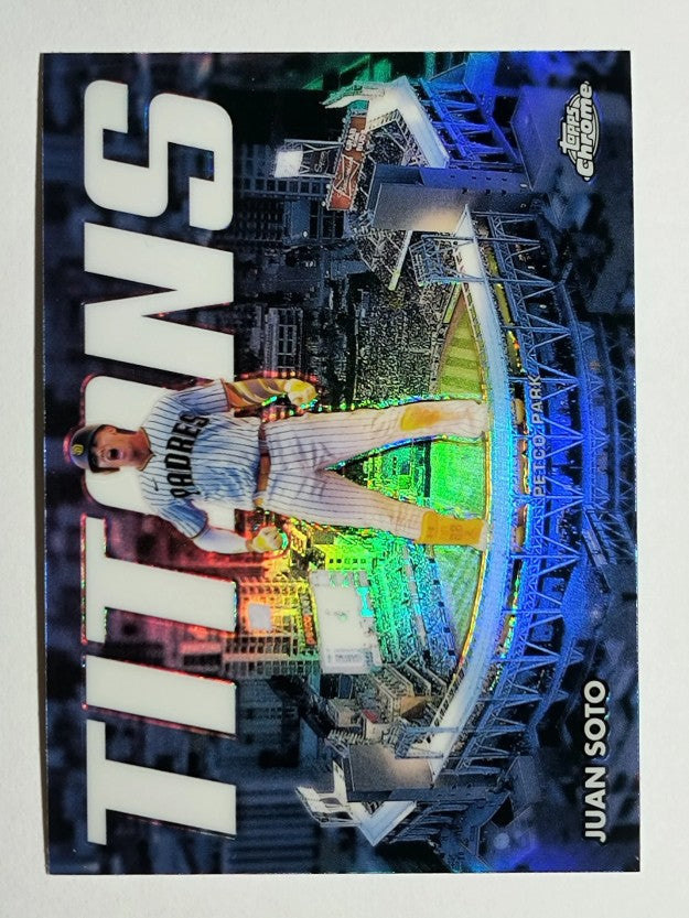 2023 Topps Chrome Titans #CT6 Juan Soto