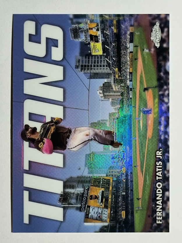2023 Topps Chrome Titans #CT14 Fernando Tatis Jr.