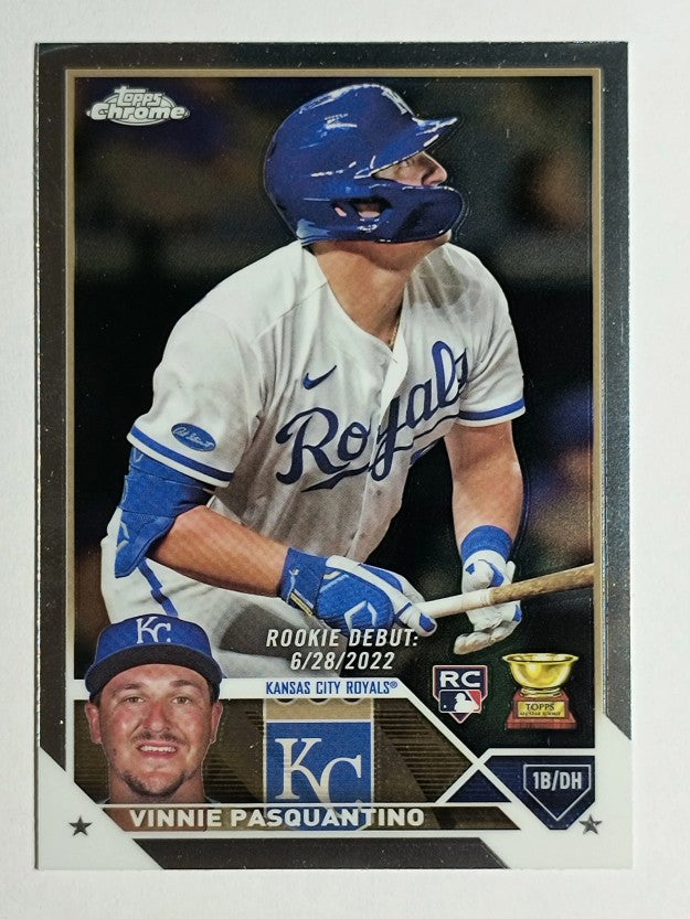 2023 Topps Chrome Update #USC85 Vinnie Pasquantino RC