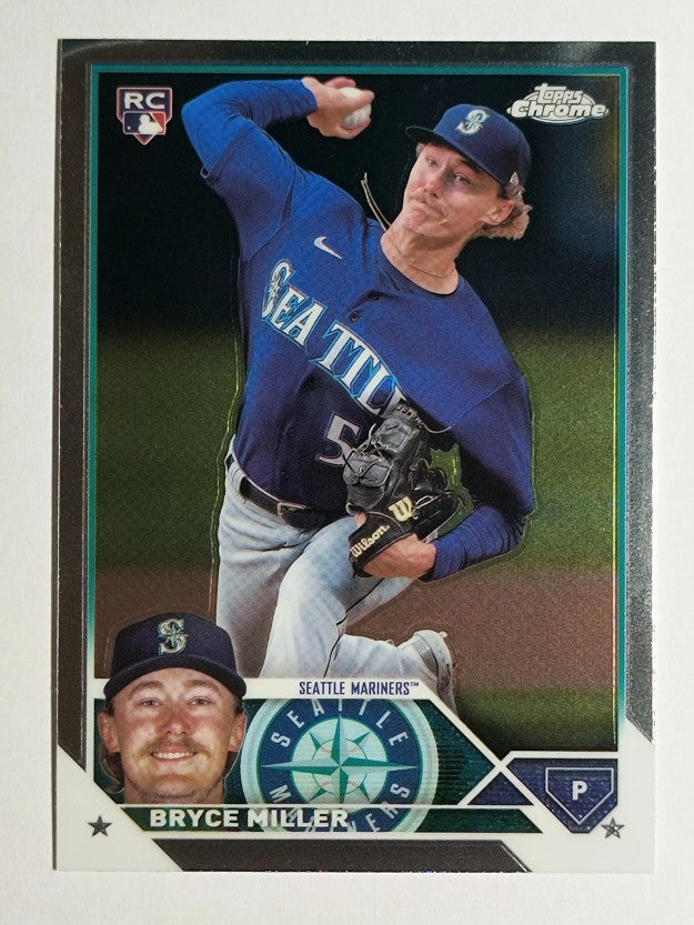 2023 Topps Chrome Update #USC131 Bryce Miller RC