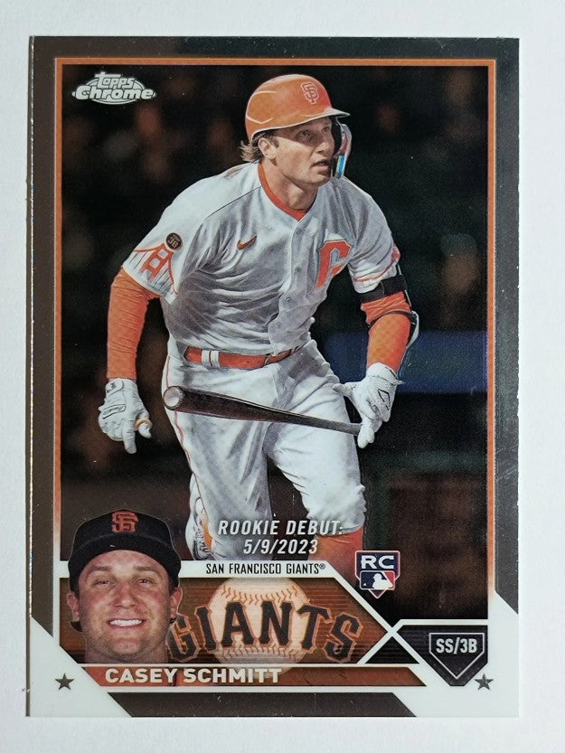 2023 Topps Chrome Update #USC134 Casey Schmitt RC