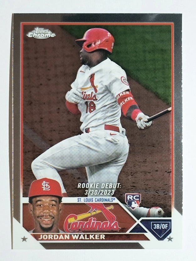 2023 Topps Chrome Update #USC150 Jordan Walker RC
