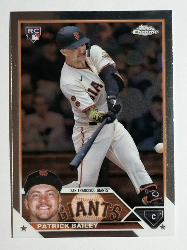 2023 Topps Chrome Update #USC217 Patrick Bailey RC