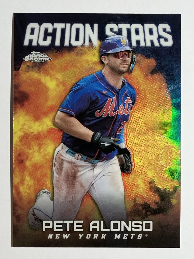 2023 Topps Chrome Update Action Stars #ASC13 Pete Alonso