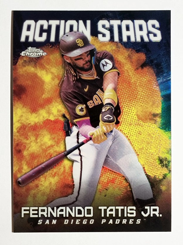 2023 Topps Chrome Update Action Stars #ASC18 Fernando Tatis Jr.