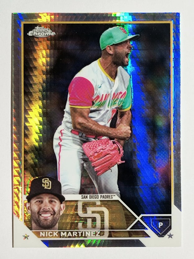 2023 Topps Chrome Update Prism Refractors #USC166 Nick Martinez