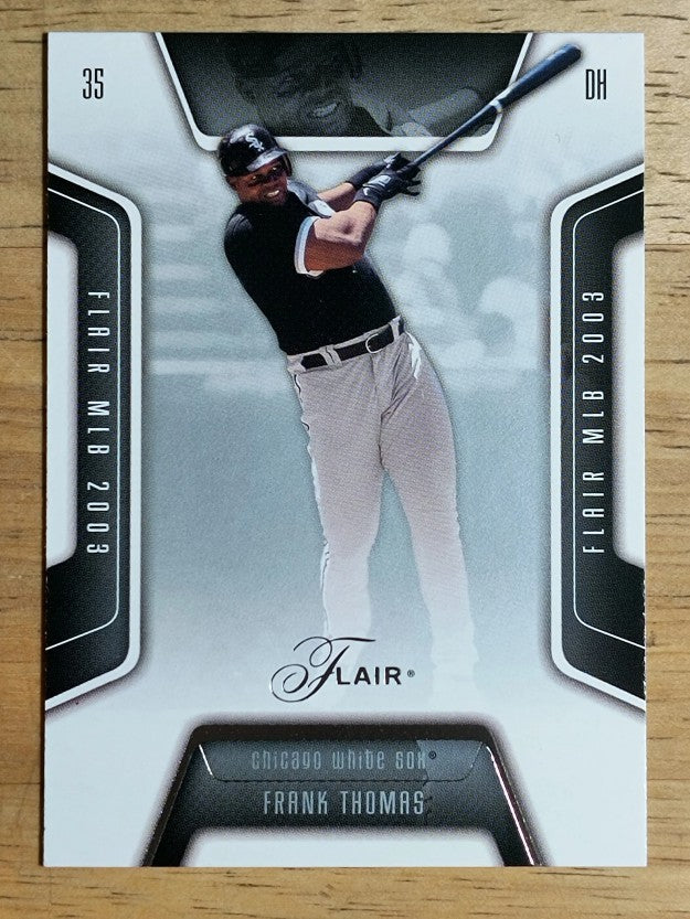 2003 Flair #85 Frank Thomas