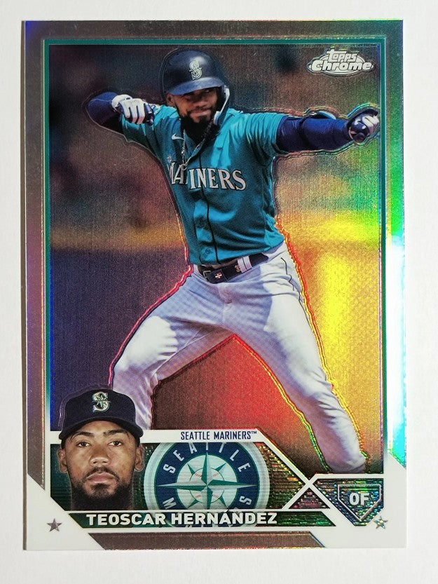 2023 Topps Chrome Update Refractors #USC160 Teoscar Hernandez