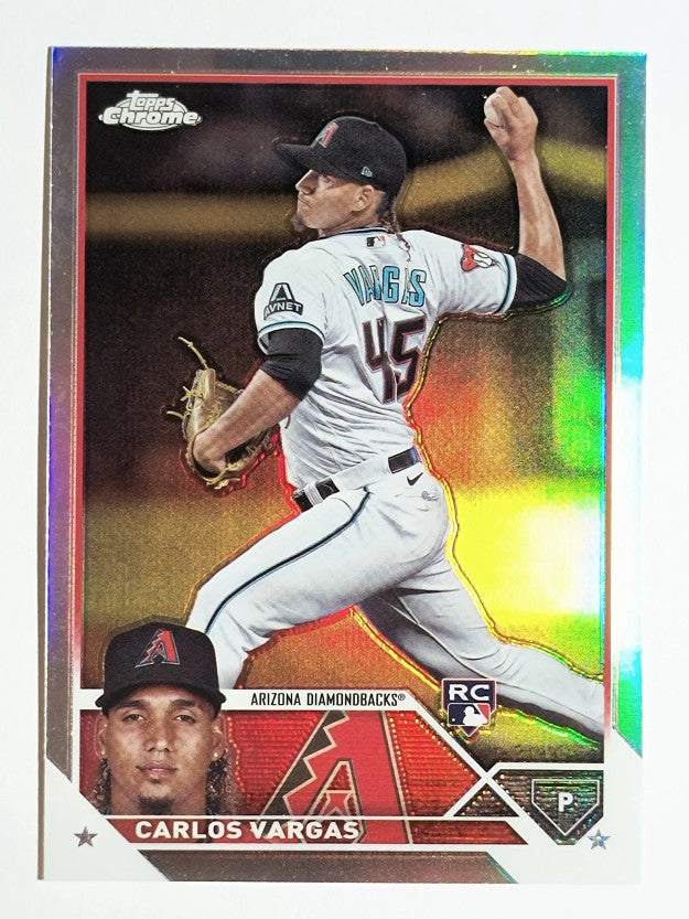 2023 Topps Chrome Update Refractors #USC162 Carlos Vargas