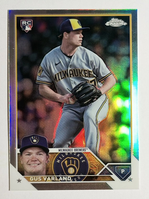 2023 Topps Chrome Update Refractors #USC173 Gus Varland