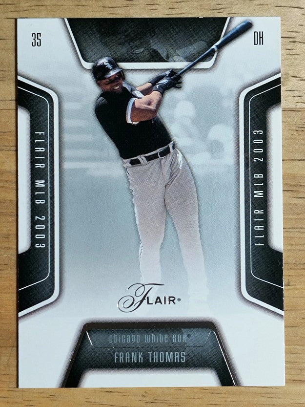 2003 Flair #85 Frank Thomas