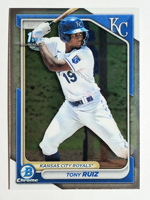 2024 Bowman Chrome Prospects #BCP80 Tony Ruiz
