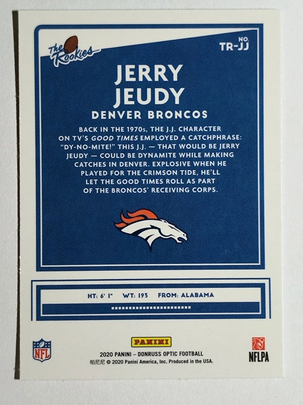 2020 Donruss Optic The Rookies #9 Jerry Jeudy