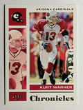 2020 Panini Chronicles #3 Kurt Warner