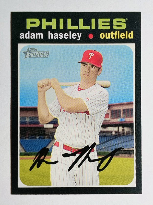 2020 Topps Heritage #371 Adam Haseley