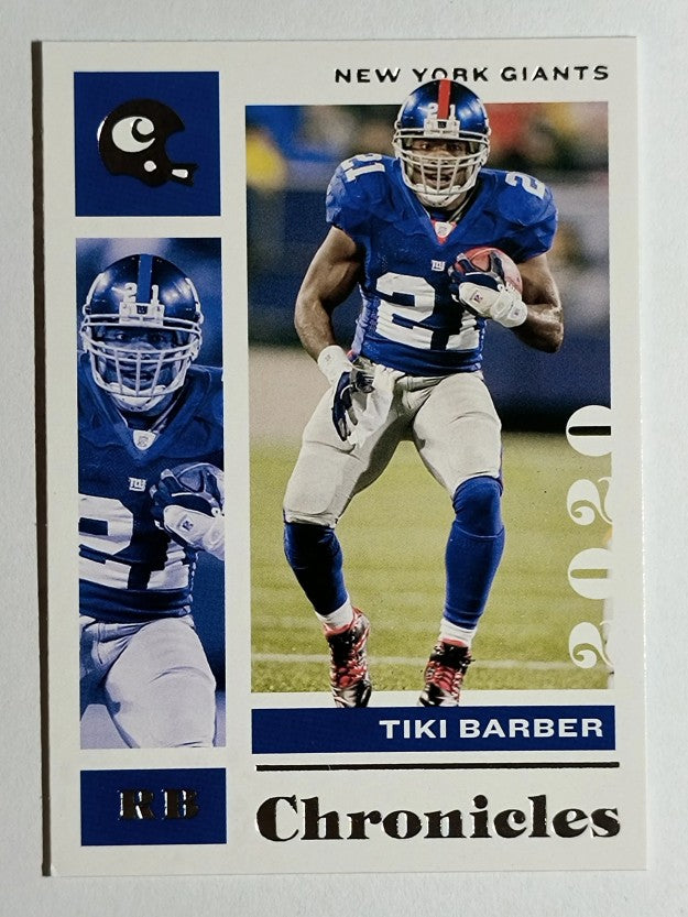 2020 Panini Chronicles #72 Tiki Barber