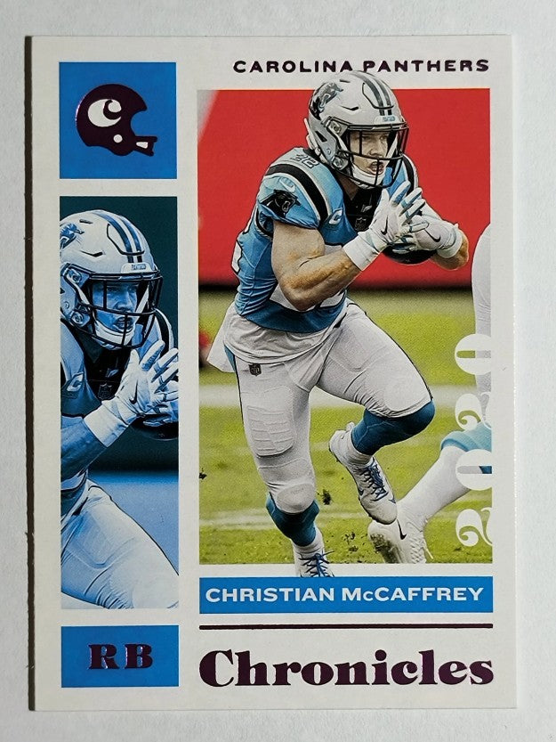 2020 Panini Chronicles Pink #14 Christian McCaffrey