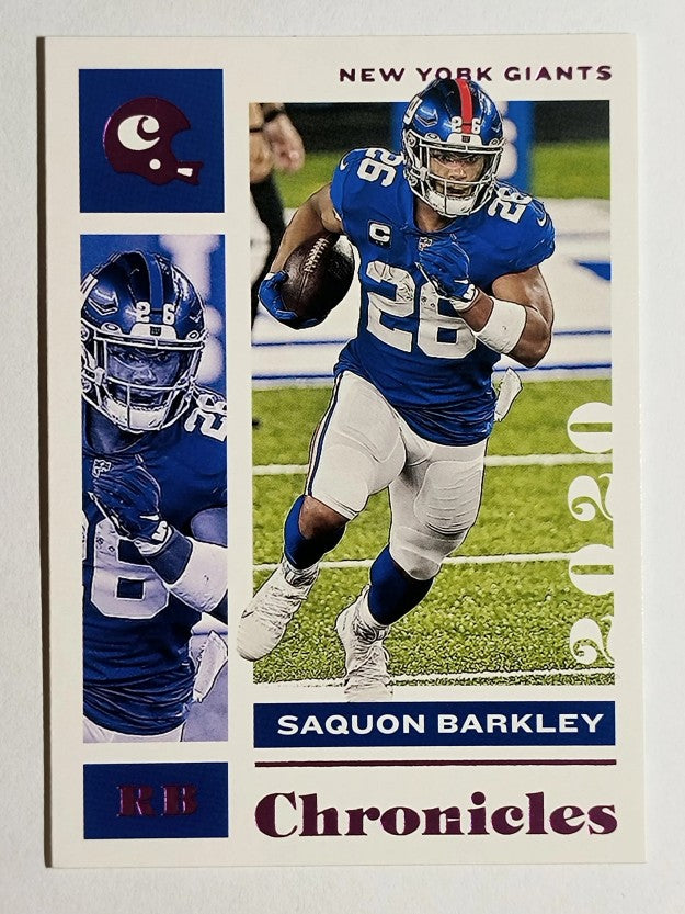 2020 Panini Chronicles Pink #71 Saquon Barkley