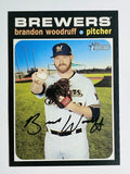 2020 Topps Heritage #374 Brandon Woodruff