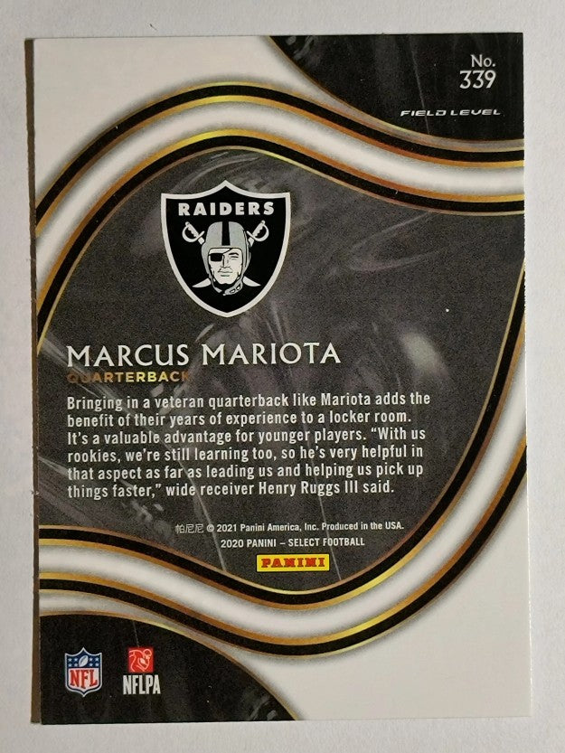 2020 Select #339 Marcus Mariota