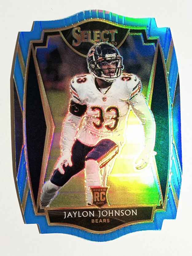 2020 Select Prizm Light Blue Die Cut #195 Jaylon Johnson