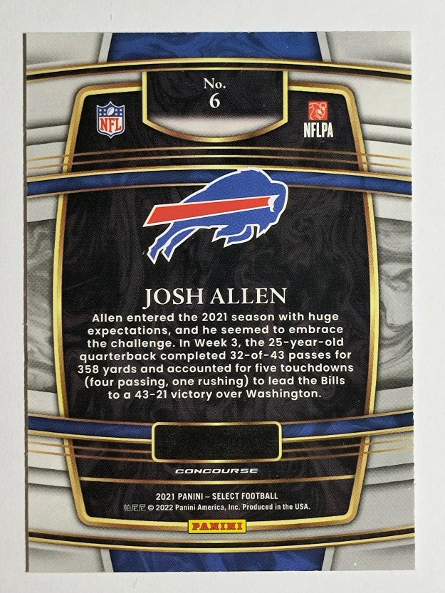 2021 Select #6 Josh Allen